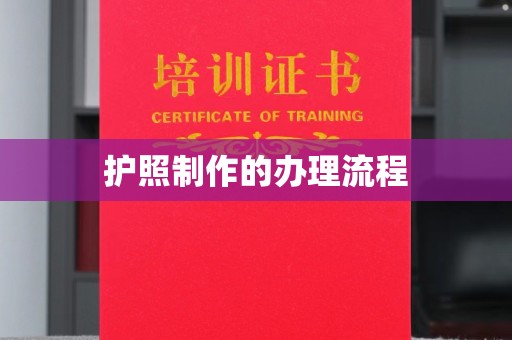 辽源护照制作的办理流程