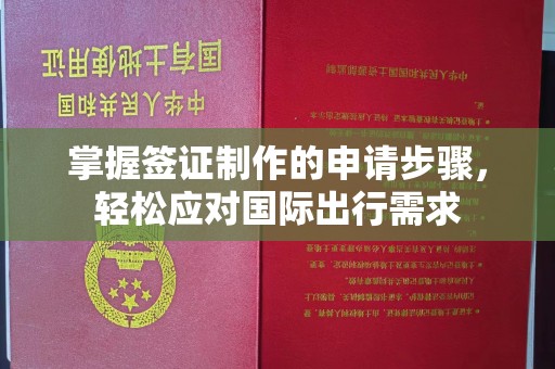 辽源掌握签证制作的申请步骤，轻松应对国际出行需求