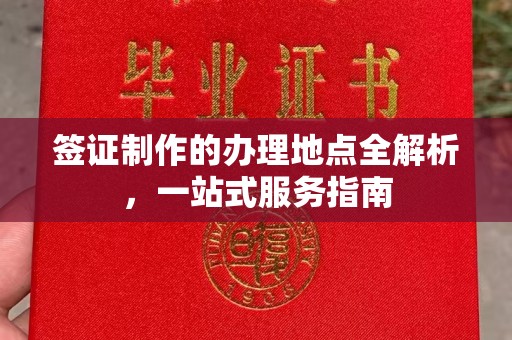 辽源签证制作的办理地点全解析，一站式服务指南