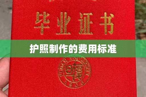 辽源护照制作的费用标准