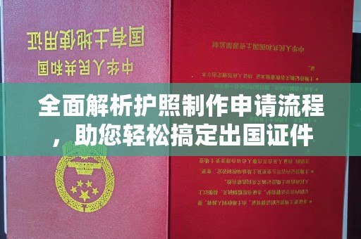 辽源全面解析护照制作申请流程，助您轻松搞定出国证件